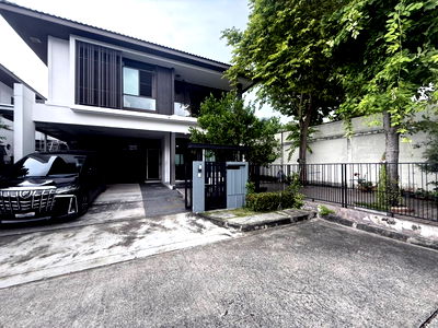บ้านเดี่ยว รร.สายอักษร : ขายด่วน บ้านเดี่ยว มัณฑนา รามอินทรา-วงแหวน ( 69.9 ตร.ว.) หลังมุม ใกล้รถไฟฟ้ารามอินทรา กม9