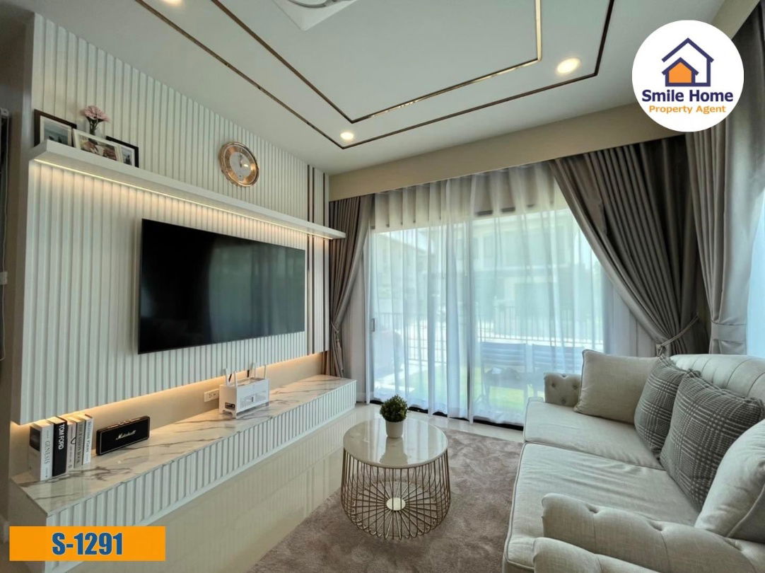 รูป ขายบ้านเดี่ยว บริทาเนีย บางนา สุวรรณภูมิกม.26 หลังริม ตกแต่งพร้อมเข้าอยู่ - รูปที่ 5/12