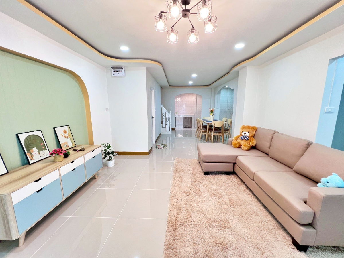 รูป ม.พูนสินธานี 1 เคหะร่มเกล้า 64 ลาดกระบัง หลังมุม 3 นอน ใกล้สนามบินสุวรรณภูมิ - รูปที่ 3/13