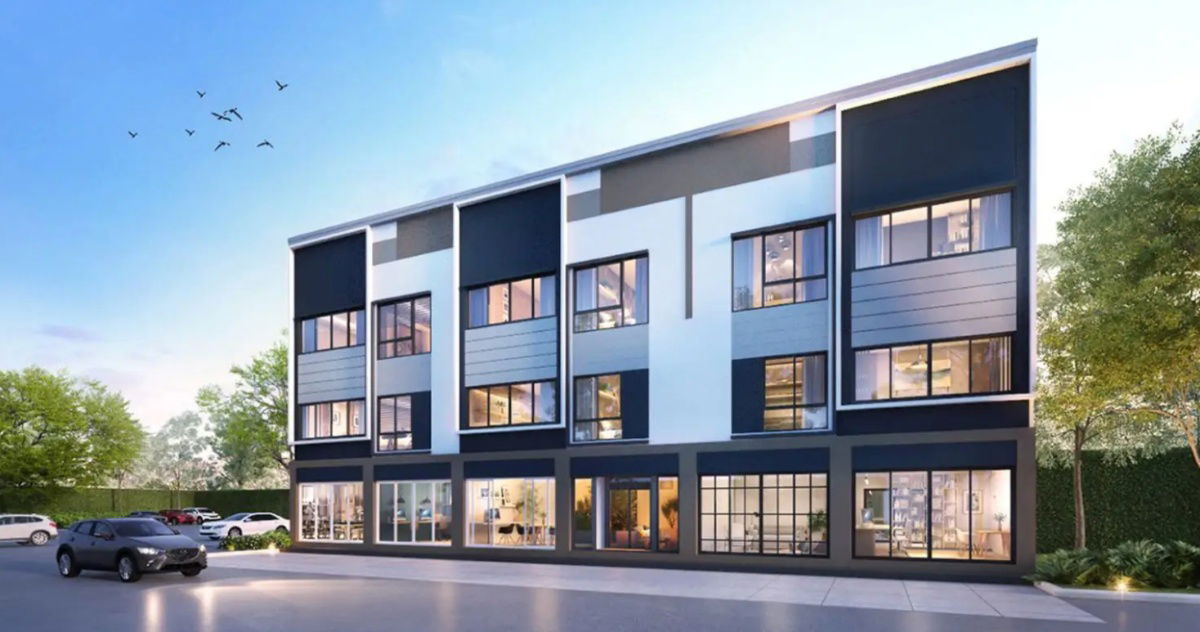 รูปภาพโฮมออฟฟิศสามชั้น