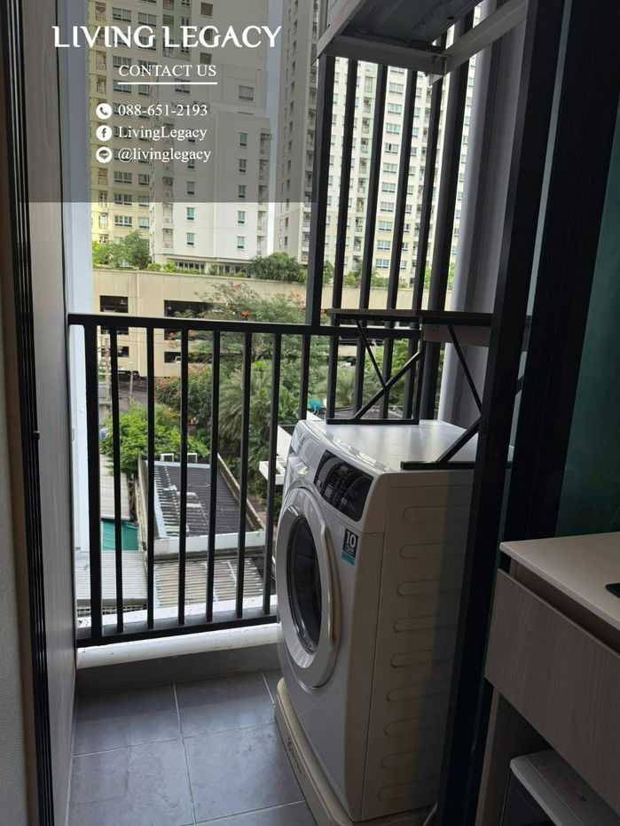 picture T19PN8 Condo For Rent KnightsBridge Collage Ramkhamhaeng 27 Sq.M. Floor 3 line id : @livinglegacy - 6/12