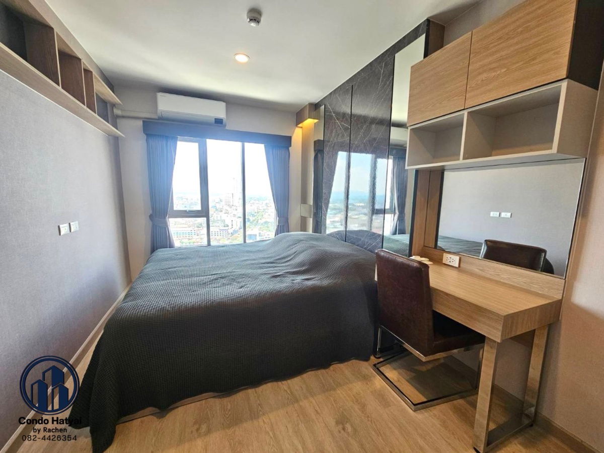 picture For rent Plus connect hatyai, 24th floor, city view, south side, size 30 sq m., ready to move in, rent 13,000 baht/month - 4/26