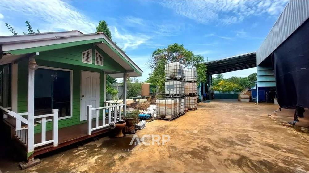 รูป ขายที่ดินพร้อมโกดัง + บ้านพัก เทพารักษ์ กม.8 ​ ซ.มังกร-ขันดี​ ใกล้ทางด่วนกาญจนาภิเษก - รูปที่ 5/9