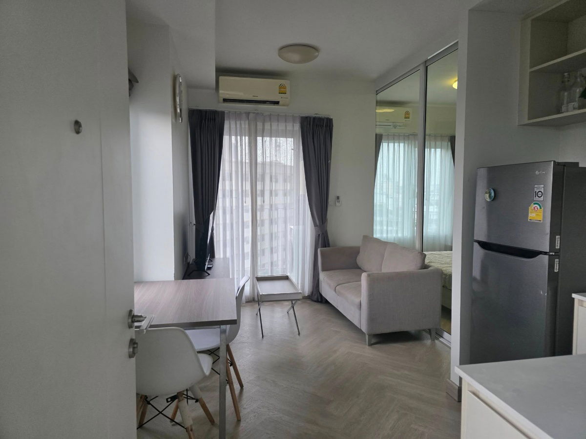picture 🟢For Rent🟢Chapter One Eco Ratchada - Huai Khwang, beautiful room, fully furnished 📱ADD LINE @nathong97 (Reply ⚡ 24 Hr) P1073 - 6/13