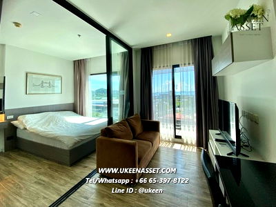 Condos for rent Kasetsart University Si Racha Campus : UK01-385 Condo for rent KnightsBridge The Ocean Sriracha | 1 bedroom 35 sq m. Special rental price: 9,000 baht/month Sriracha - Sea view