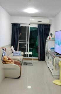 TA7740📲LineOA @556ryccg🎡53 sqm 1 Bedroom Floor27 River view Supalai River Resort, Charoennakhon road Large balcony