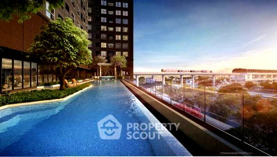 Condos for rent : 17th-Floor 1-BR, Plum Condo Ramkhamhaeng Station, 300m To ARL (ID 347901)