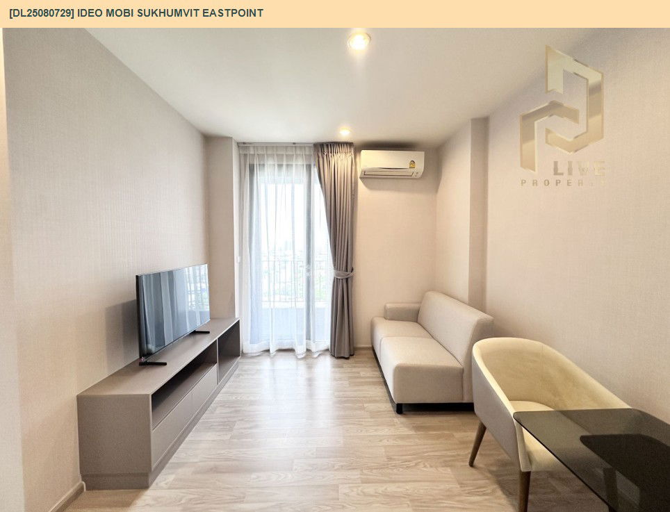picture DL25080729 Condo for rent, IDEO Mobi Sukhumvit Eastpoint near BTS Bang Na, ready to move in, call urgently 0656133286 LineID @534wlwof - 3/15