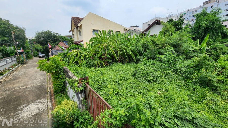 รูป 68080978 : ขายที่ดินขนาด 100 ตร.ว. ถมแล้ว พร้อมล้อมรั้ว 4 ด้าน ถนนลาดพร้าว 101 ซอย 38 ( ซอยรวมน้ำใจ 6 ) เหมาะสร้างบ้าน , อพาร์ตเมนต์ หรือ หอพัก - รูปที่ 5/9