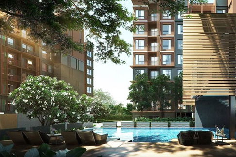 🚩Condo for rent "The Privacy Ratchada-Suthisan" near MRT Suthisan. Contact at Line: @078mygfi