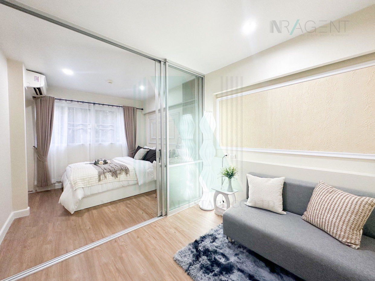 รูป ขายคอนโด ลุมพินี คอนโดทาวน์ รามอินทรา - ลาดปลาเค้า อาคาร B1 ชั้น 1 1 ห้องนอน ขนาด 26.00 ตรม ใกล้ เซ็นทรัล รามอินทรา - รูปที่ 7/8