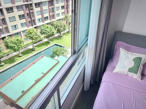 For rent: D Condo Campus Resorts Rangsit, room 30 sq m.