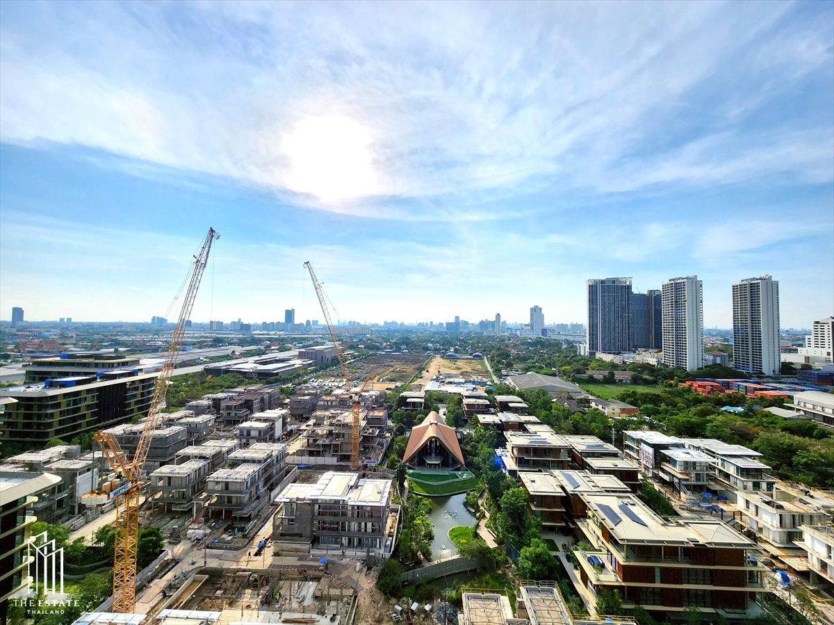 picture For rent: Whizdom The Forestias (Petopia), pet-friendly, open view, Bangkok side, 42.27 sq.m., 1 bedroom @ 30,000 baht - 7/8