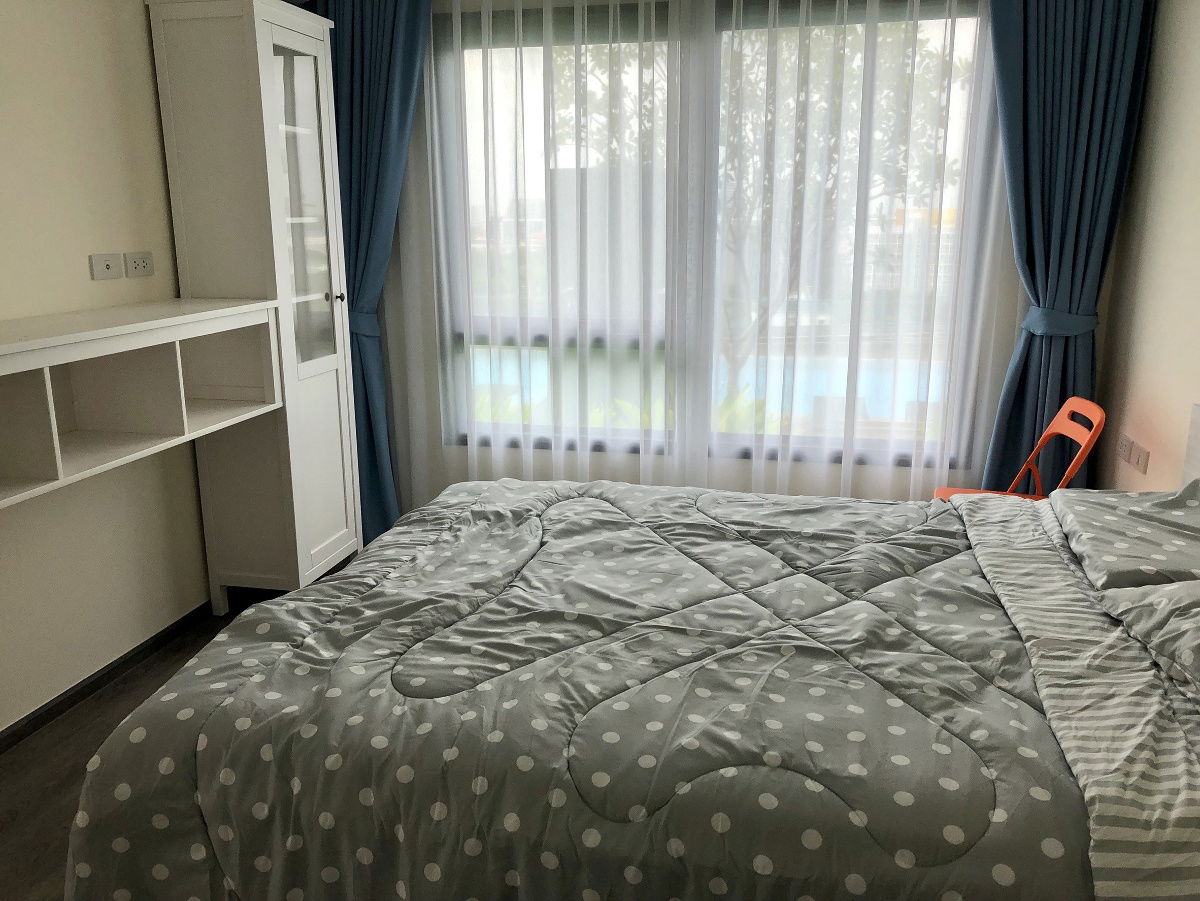picture Condo for rent Rich Park @ Triple Station, beautiful room, ready to move in, 35 sqm, 1 bedroom, price 15,000 baht 0958195559 - 7/7
