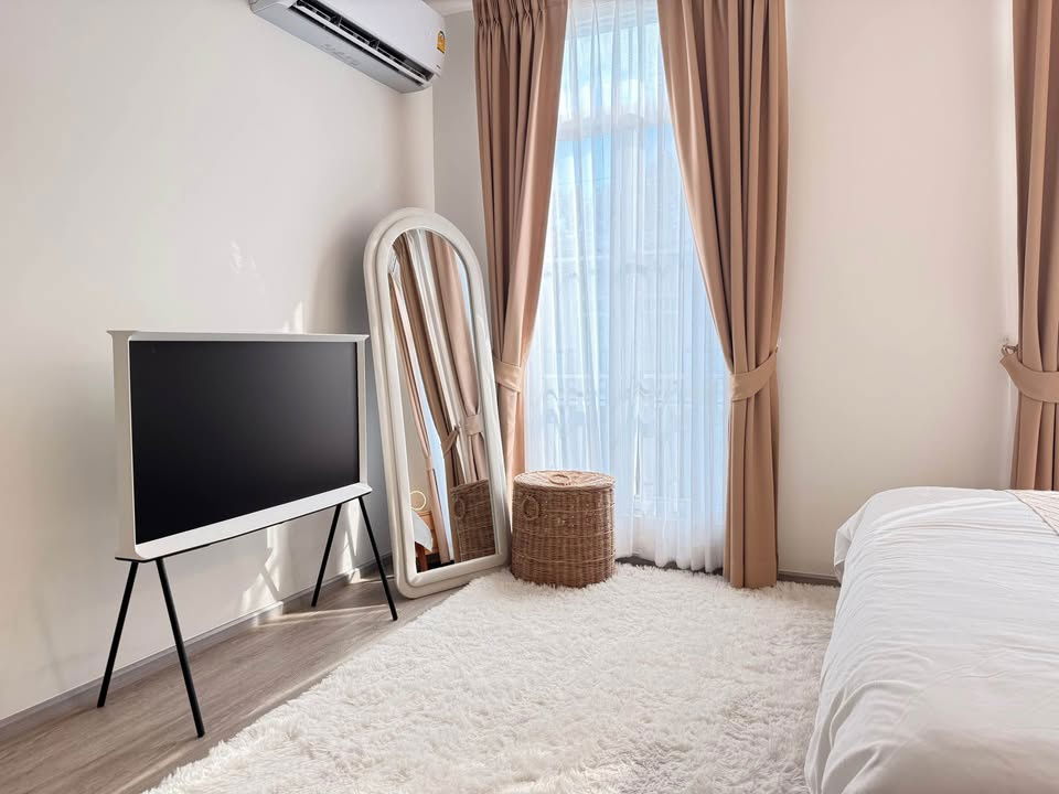 รูป TA7775📲LineID @556ryccg🏡3 ห้องนอน 133 ตรม 2 ที่จอดรถ พร้อมเฟอร์นิเจอร์และเครื่องใช้ไฟฟ้า Indy Bangna-Ramkhamhaeng2 ใกล้ Lotus, Decathlon, ม.ราม2 - รูปที่ 10/17
