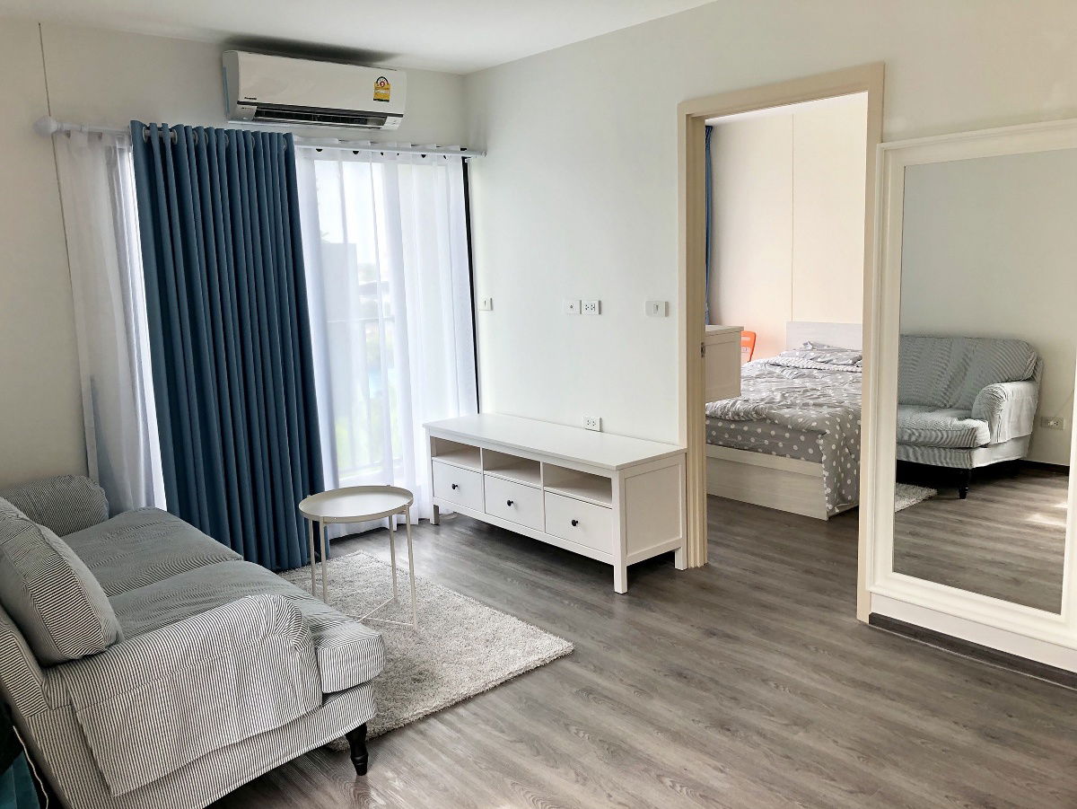 picture Condo for rent Rich Park @ Triple Station, beautiful room, ready to move in, 35 sqm, 1 bedroom, price 15,000 baht 0958195559 - 4/7