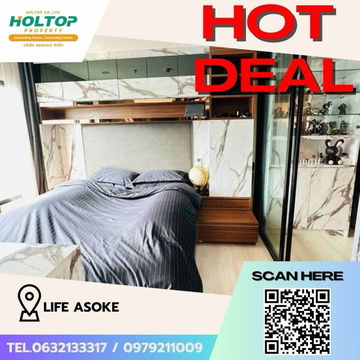 #Z2039💥230868🔥 ให้เช่าคอนโด Life Asoke
