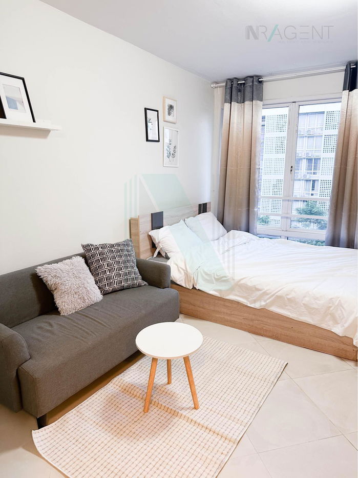 picture For rent condo I-HOUSE LAGUNA GARDEN RCA Building 1, Floor 6,Studio, Room size 26 sqm - 7/8