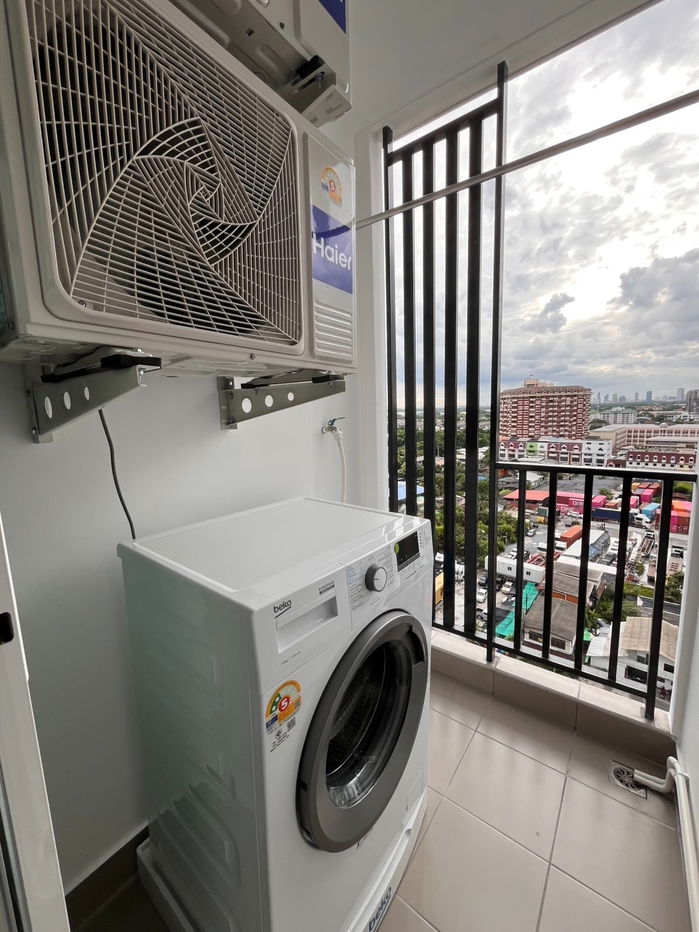 รูป 🍀ให้เช่าคอนโด Regent home bangna ห้องสวย ใหม่เอี่ยม 28 ตรม.  เฟอร์นิเจอร์ครบ เช่าเพียง 10000- - รูปที่ 2/7
