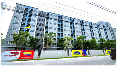 Sale Earn by LPN, Amata Industrial Estate, Chonburi, Studio room 24 sq m., Building A1 (front building), 5th floor