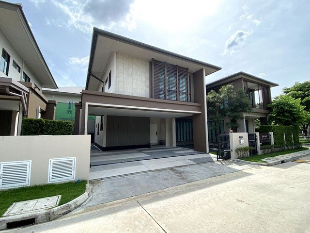 รูป HU6738 บ้านเดี่ยวให้เช่า บุราสิริ กรุงเทพกรีฑา กรุงเทพมหานคร - รูปที่ 1/8