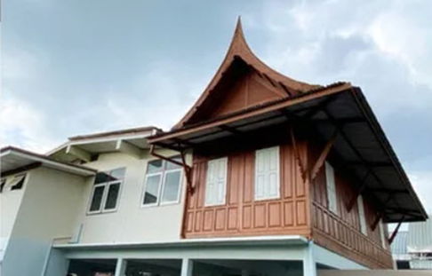 รร.นานาชาติฮีทฟิลด์ 1กม. MRT สัมมากร 1กม.ให้เช่าบ้านเดี่ยว 2 ชั้น 50ตร.วา. 165ตร.ม.รร.เตรียมอุดมศึกษาน้อม 500ม. 3นอน 2 น้ำ