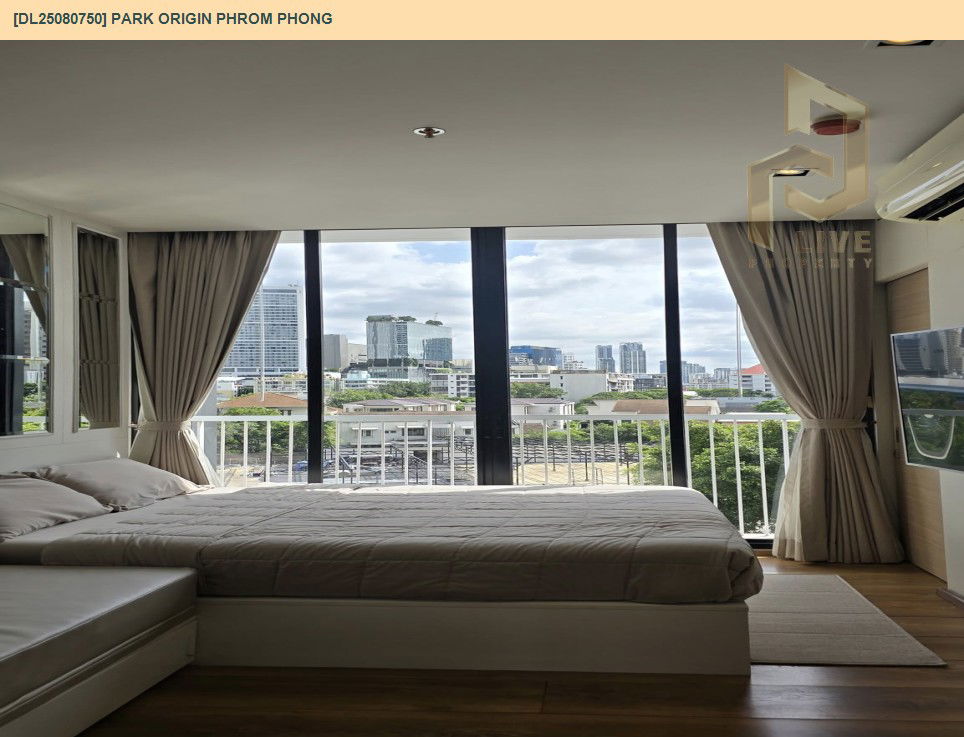 รูป DL25080750 ให้เช่าคอนโด พาร์ค ออริจิ้น พร้อมพงษ์ (PARK ORIGIN PHROM PHONG) ใกล้ BTS พร้อมพงษ์ พร้อมเข้าอยู่ โทรด่วน 0638692663 LineID @534wlwof - รูปที่ 2/4