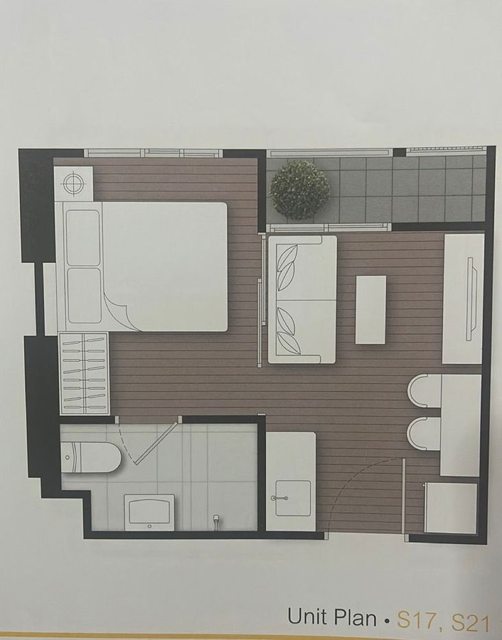 picture ✨ New condo unit at Nue Noble Srinakarin-Lasalle, 1 bedroom, 23 sq m, 9th floor, only 8,500 baht 🏡💖 - 14/14