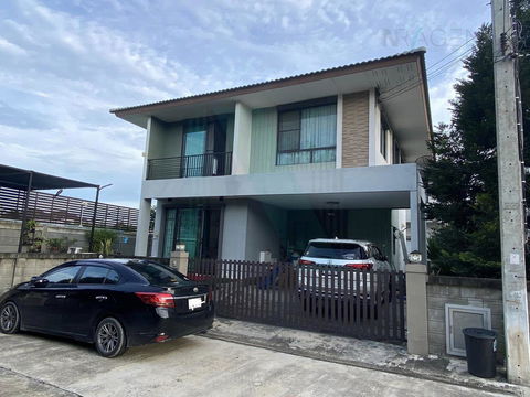 📌 For Rent 2-story House GOLDEN VILLAGE BANGNA-KINGKAEW 3 bedroom 3 bathroom