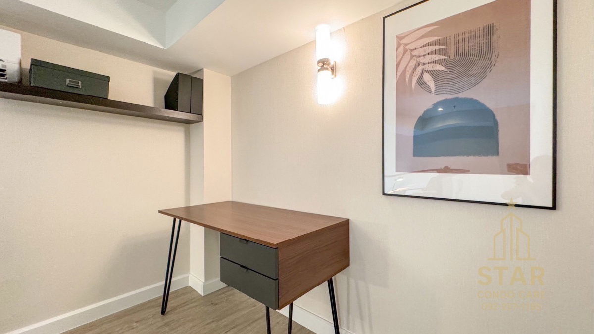 picture For rent, The Sky Sukhumvit, 1 bedroom, 1 office, 9th floor, Building E 🔴 line:Rangsima07 - 3/10