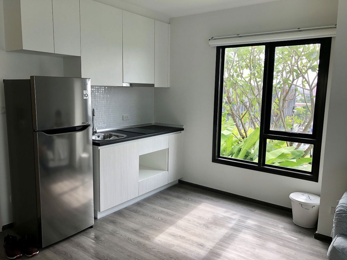 picture Condo for rent Rich Park @ Triple Station, beautiful room, ready to move in, 35 sqm, 1 bedroom, price 15,000 baht 0958195559 - 2/7