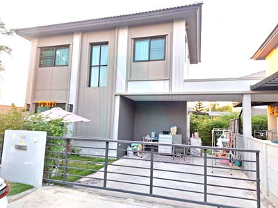 บ้านเดี่ยว เขตคลองสามวา : 📌 ขายบ้านแฝด โครงการ แกรนด์ พลีโน่ รามอินทรา-วงแหวน 2 ชั้น 3 ห้องนอน 2 ห้องน้ำ
