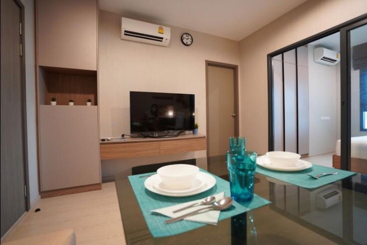 picture For Sale IDEO Tha Phra Interchange ( cozy room, fully furnished, washing machine ) - 2/12