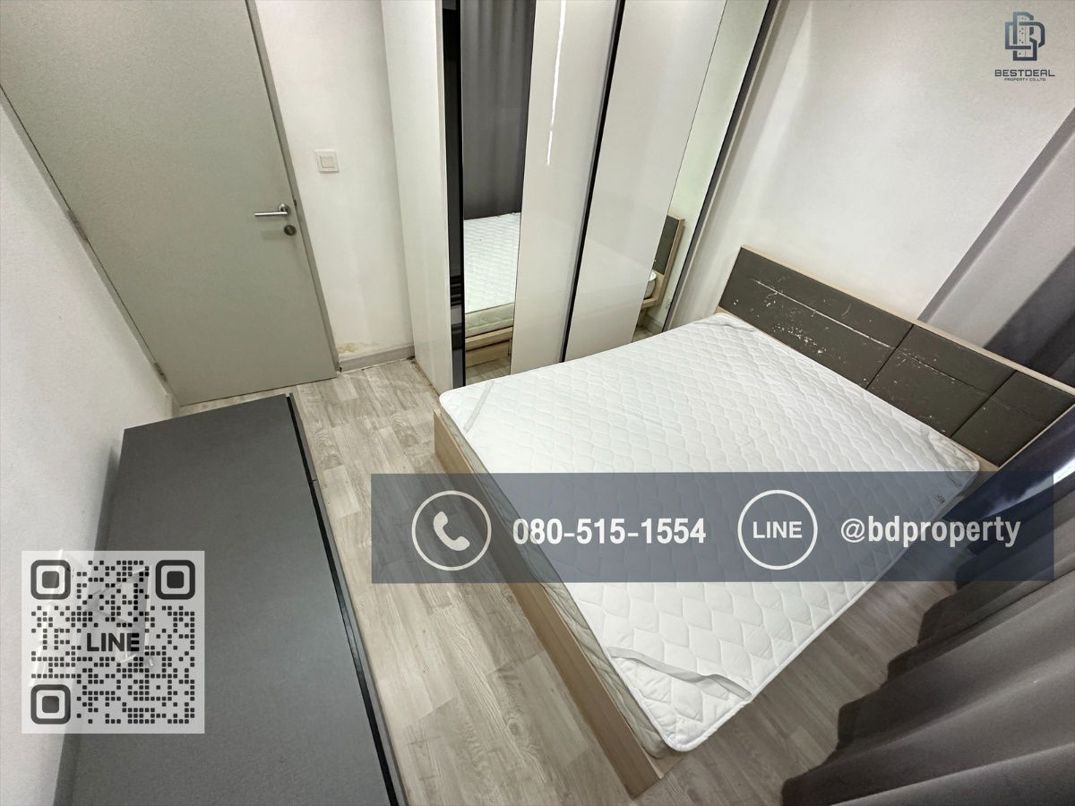 รูป ขายด่วน/For Sell 2 ห้องนอนขนาด 45 sqm.ขายเพียง 6.55 ล้านเท่านั้น ตกแต่งสวย เฟอร์ครบ ใกล้MRT และ เซ็นทรัลพระราม 9 เพียง 80 ม. - รูปที่ 6/12