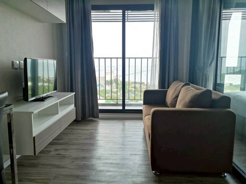 picture Condo for sale, Knightsbridge The Ocean Sriracha, beautiful room, sea view, high floor,  move in ready - 1/8