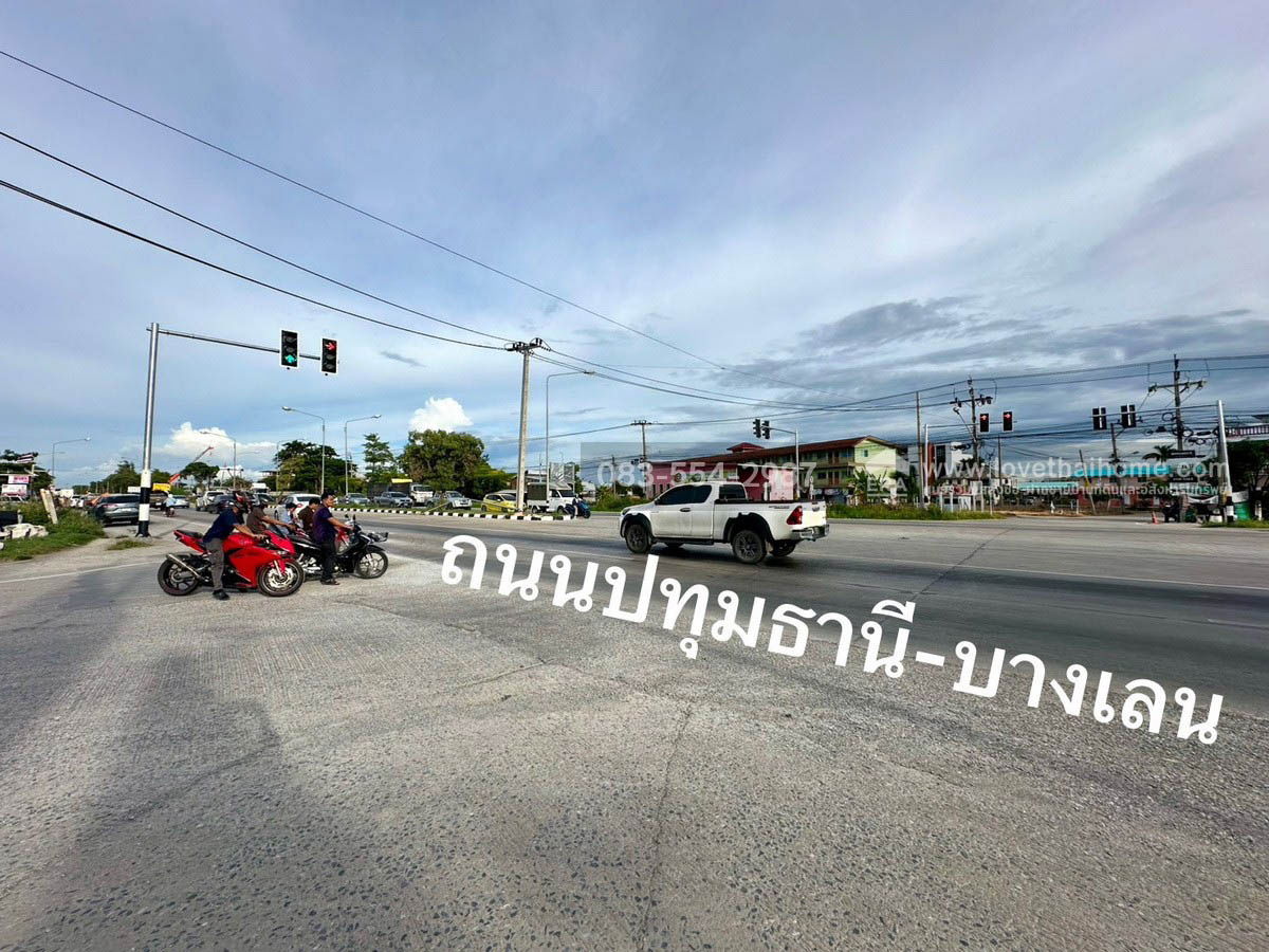 รูป ขายที่ดินราคาถูก ต.ขุนศรี อ.ไทรน้อย จ.นนทบุรี ใกล้วัดสโมสร 300 ตร.วา (30x40 ม.) ซ.เงินวัฒนะ จากถนนใหญ่ ปทุมธานี–บางเลน เพียง 3 กม. - รูปที่ 9/10