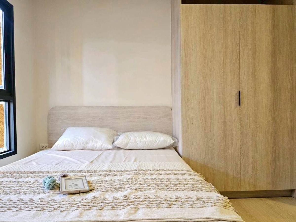 รูป ให้เช่า Dcondo Shine รังสิต 🎉 โครงการใหม่+ห้องใหม่มือ1 ห้อง 1 bed ขนาด 26 ตร.ม.✅ แต่งครบพร้อมอยู่ - รูปที่ 6/8