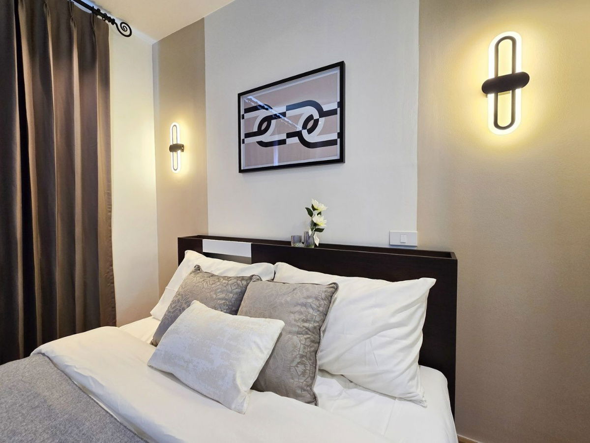 picture ✨ Beautifully decorated unit at The President Sathorn-Ratchapruek, Phase 1, 30 sq m, 1 bedroom, 29th floor, only 11,000 baht 🏡💖 - 6/11