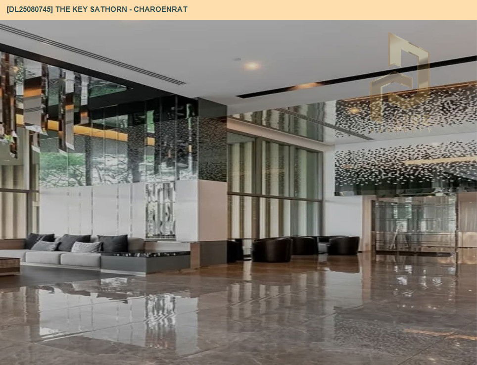 รูป DL25080745 ให้เช่าคอนโด เดอะคีย์ สาทร - เจริญราษฎร์ (The Key Sathorn - Charoenrat) ใกล้ BTS สุรศักดิ์ พร้อมเข้าอยู่ โทรด่วน 0638692663 LineID @534wlwof - รูปที่ 13/15