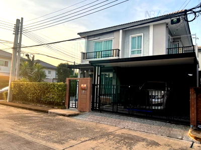 บ้านเดี่ยว พัฒนาการ 44 : 📌 ขายบ้านแฝด โครงการ ภัสสร เพรสทีจ ลุกซ์ พัฒนาการ 2 ชั้น 3 ห้องนอน 2 ห้องน้ำ