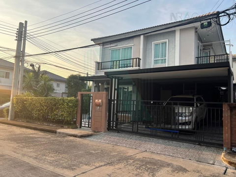 📌 For Sell Twin house PASSORN PRESTIGE LUXE PATTANAKARN 2-story 3 bedroom 2 bathroom
