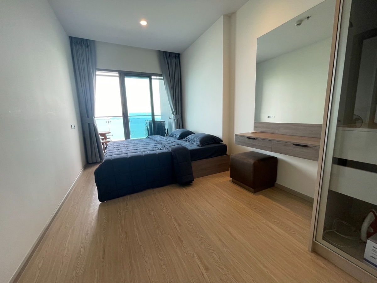 รูป For Rent – Symphony Condo Sriracha 2 Beds (S03-2107) High Floor | Private Sunset View | Large Balcony - รูปที่ 1/29