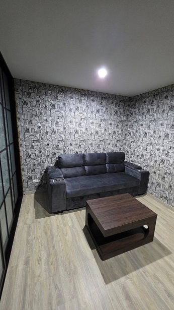 รูป คอนโด The Crystal Bliss @ Rattanathibet ชั้น 11 แบบ 1 ห้องนอน 30 ตรม. มีเครื่องซักผ้า ของครบ เพียง 7,000 บาท - รูปที่ 2/6
