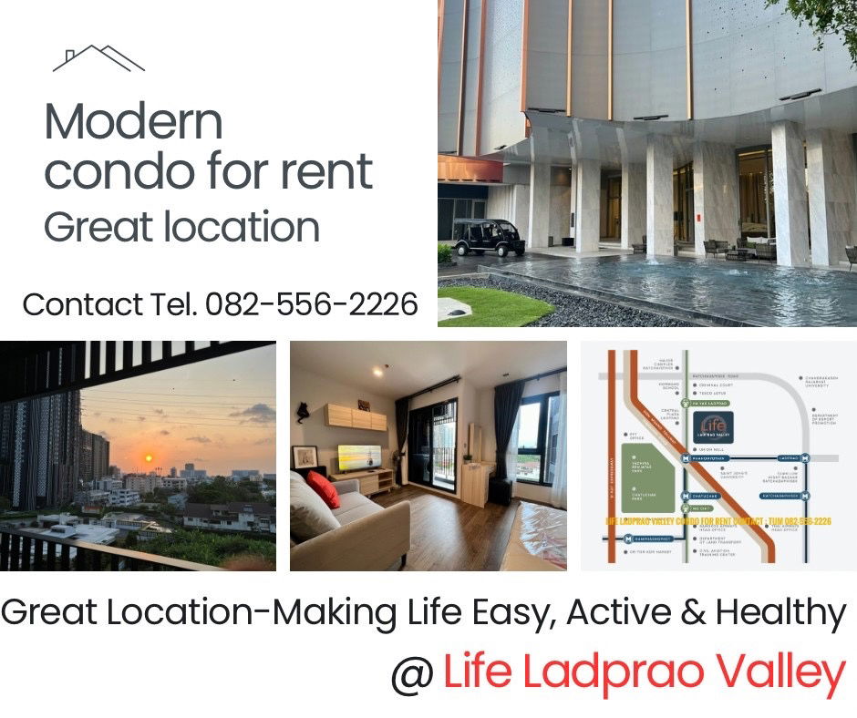 picture #Condominium_for_Rent #LIFE_LADPRAO_VALLEY - 1/1