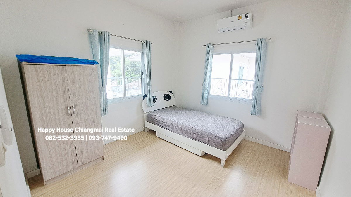 รูป ให้เช่า บ้านเดี่ยว 2 ชั้น ในหมู่บ้านดีญ่า วาเล่ย์ สารภีโทร 082-532-3935 - รูปที่ 26/28