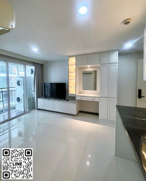 TA7781📲LineID @556ryccg🌇41 sqm 1 Bedroom Floor 4 Fully furnished Voque Sukhumvit16 near BTS Asok, Benjakitti Park