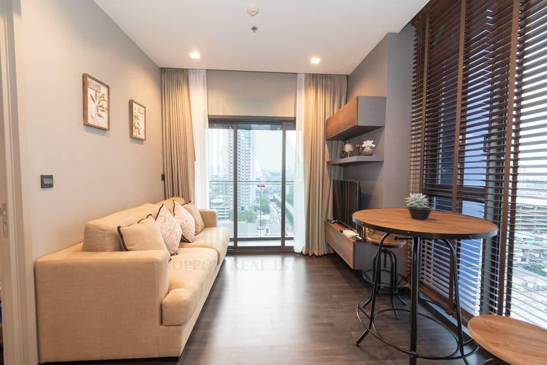 picture 🎉 For Rent Condo THE LINE ASOKE - RATCHADA Building 1, Floor 20,1 bed room, Room size 35 sqm - 4/8