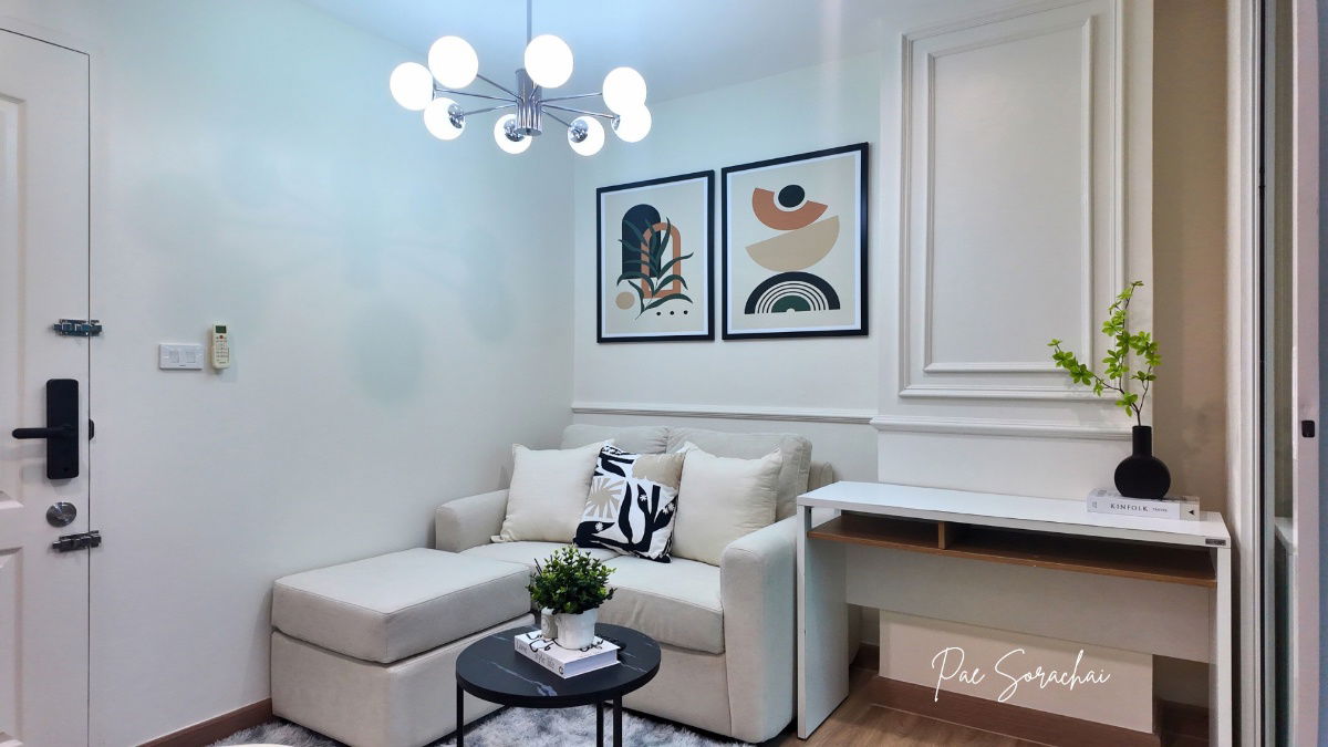 picture 📣 Lat Phrao 18 ~ Condo for rent ~ Many new furniture ~ 450 meters from Lat Phrao MRT, 6-minute walk ~ Near Union Mall, Central Ladprao,  - 1/9