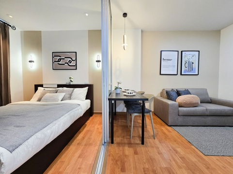 ✨ Beautifully decorated unit at The President Sathorn-Ratchapruek, Phase 1, 30 sq m, 1 bedroom, 29th floor, only 11,000 baht 🏡💖