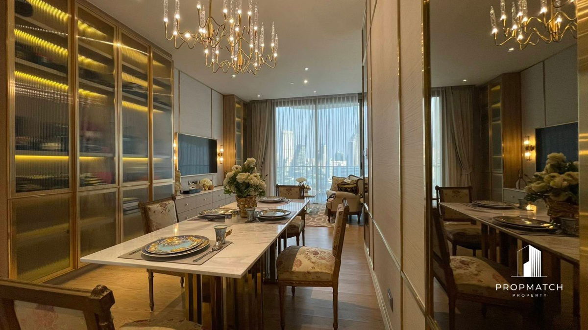 รูป ✨Flash Deal ✨ Magnolias waterfront residences ( 2Bed 2Bath 103 SQM.) แต่งครบพร้อมอยู่ !! เพียง 130,000 บาทต่อเดือน Tel.0981315848 @propmatch - รูปที่ 2/9